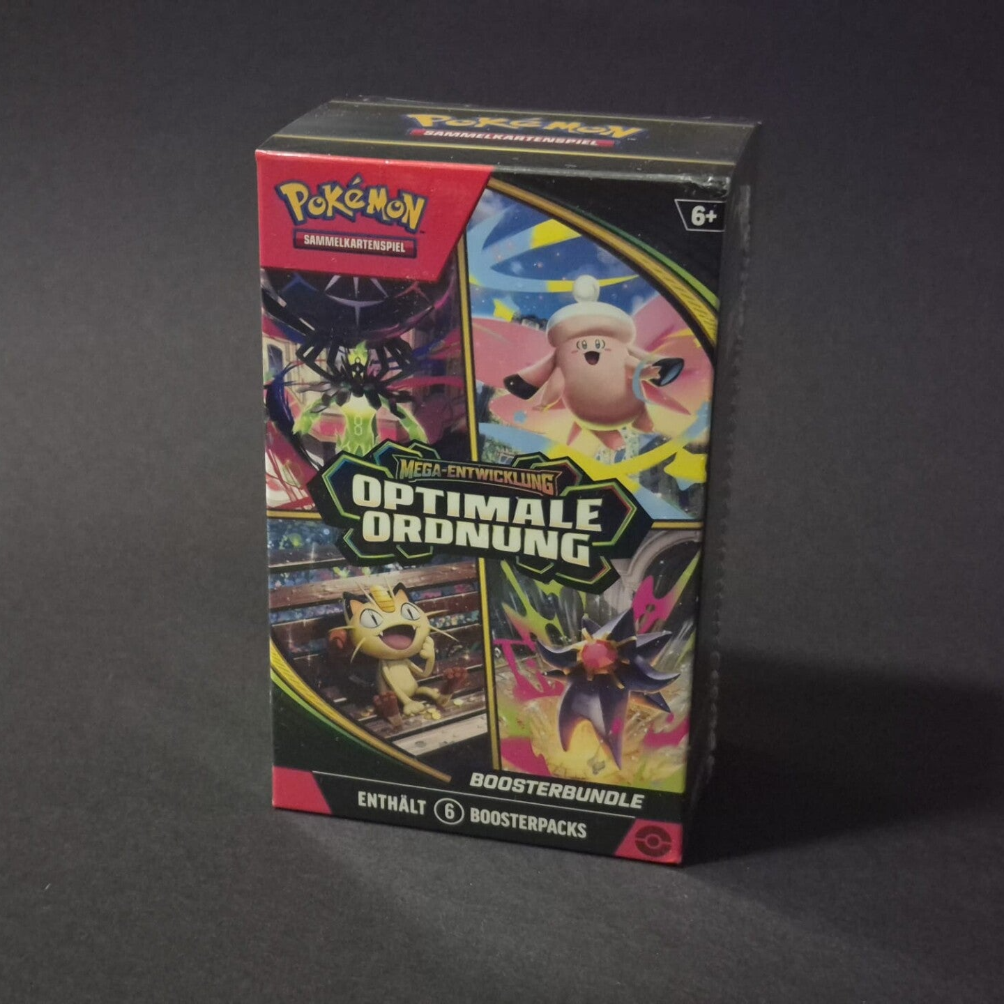 Pokémon Karten Mega-Entwicklung  Optimale Ordnung Booster Packs 6er