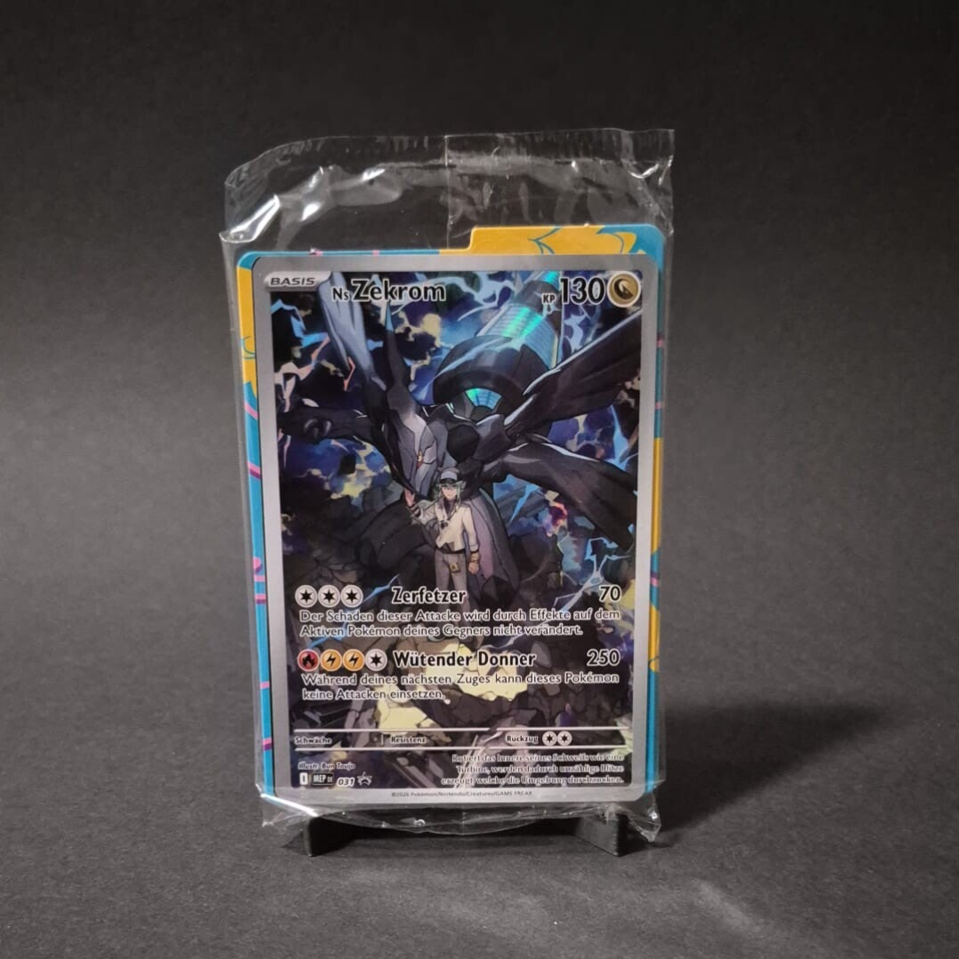 Pokémon-Sammelkartenspiel - Zekrom - Erhabene Helden - (sealed)