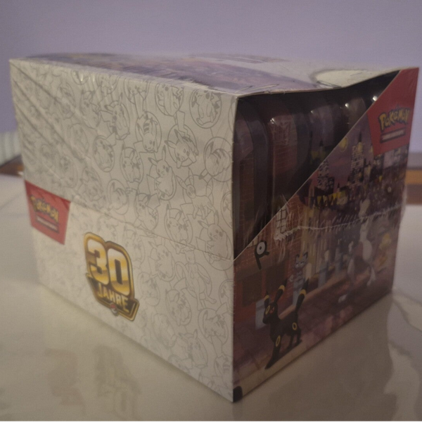 Mini tin Display Tag und Nacht