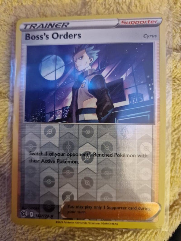 Boss's order
