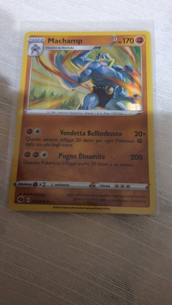 Machamp Carta pokemon