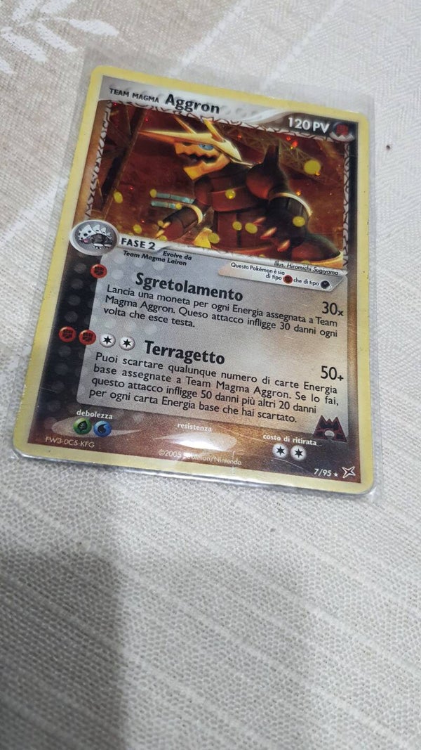Aggron team magma