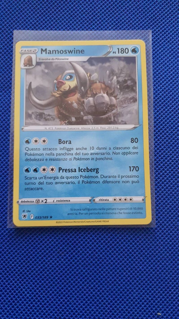 Mamoswine carta pokemon