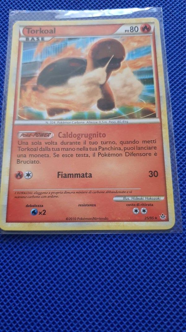 Torkoal carta pokemon