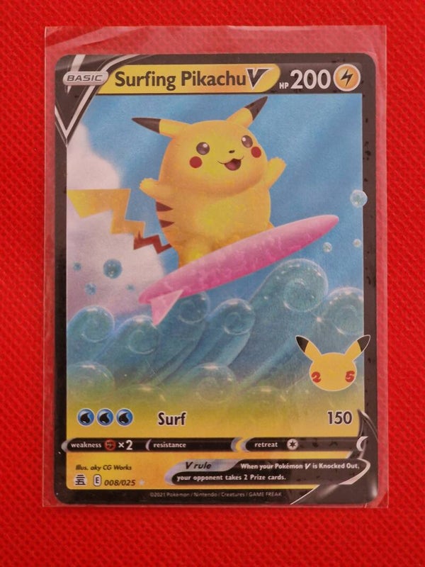 Surfing pikachu V