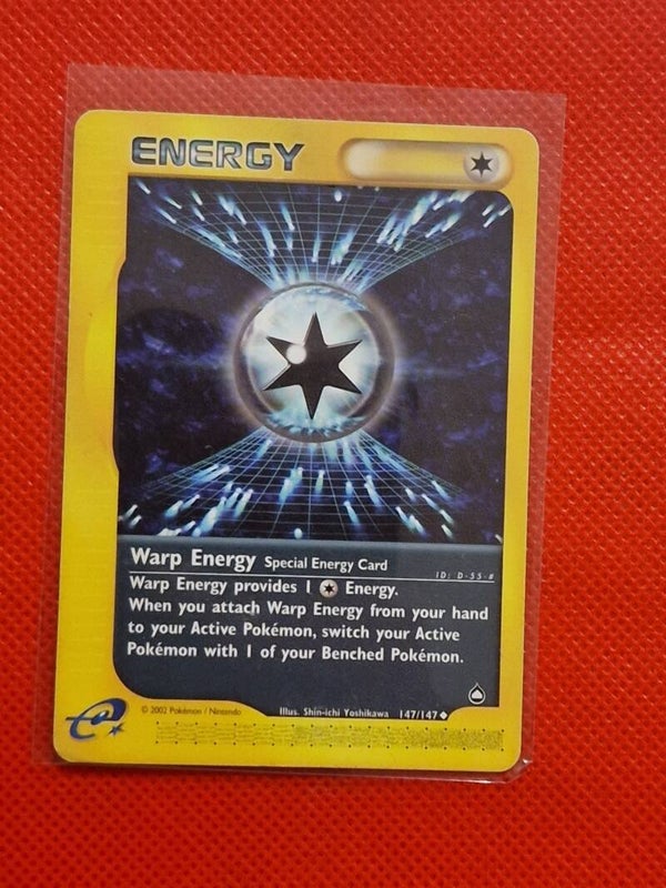 Warp energy