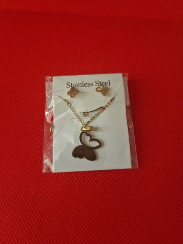 Tris collana orecchini