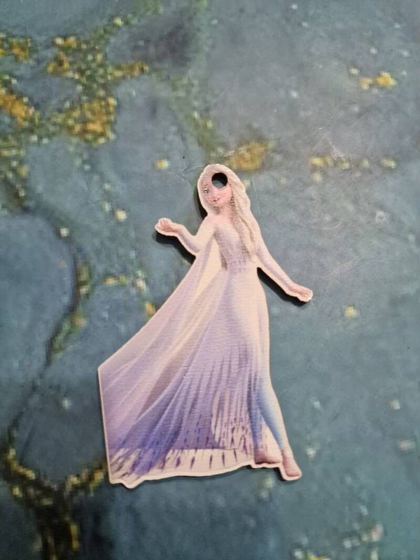 Elsa in abito ghiaccio