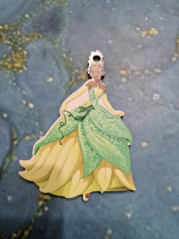 Tiana abito giallo e verde