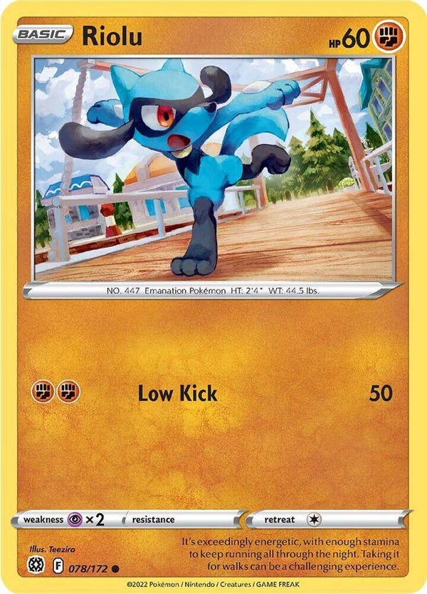 Riolu -Stelle brillanti