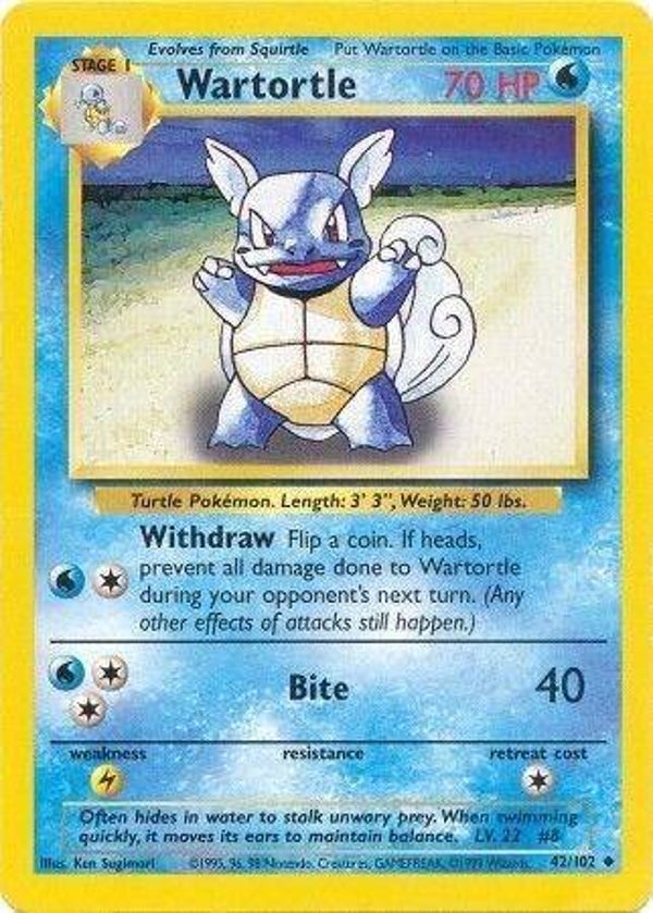 Wartortle - Set base (BS)
