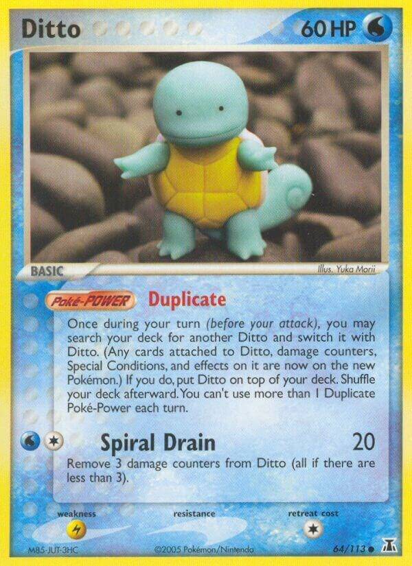 Idem - 64/113 (Squirtle) - Specie Delta (DS)