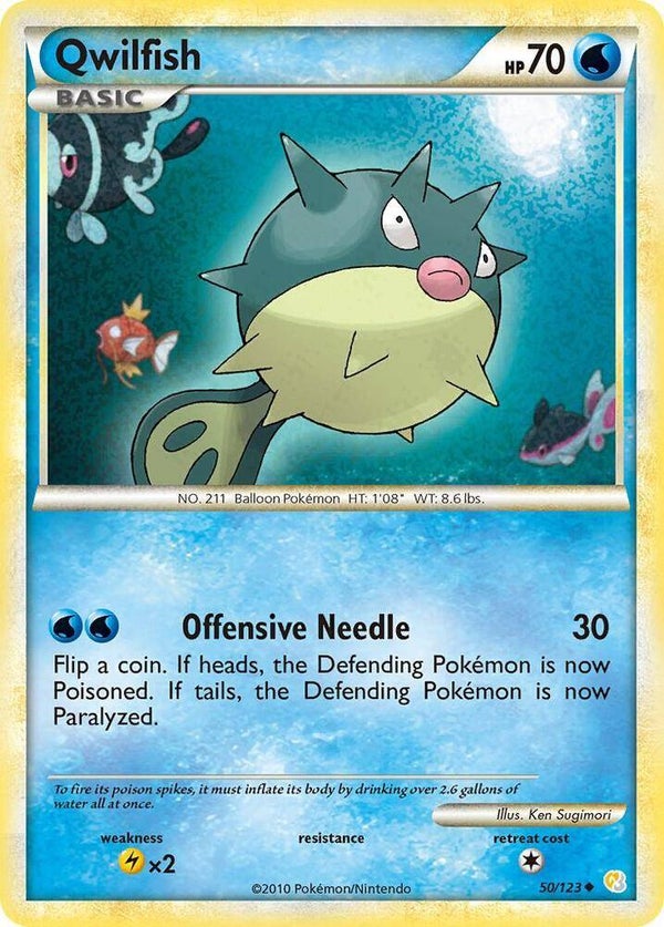 Qwilfish - HeartGold SoulSilver (HS)