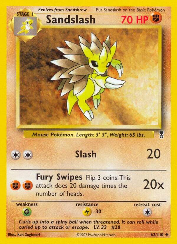 Sandslash  Sandslash - Collezione leggendaria (LC)