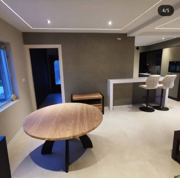 Gerenoveerde woonkamer