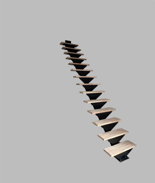Escalier limon central