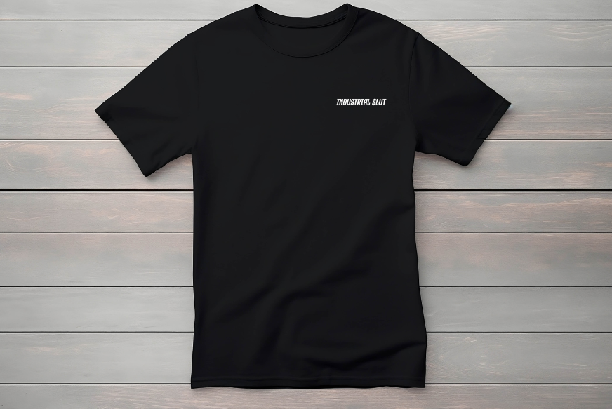 Industrial $lut Text Only T-Shirt/Long Sleeve