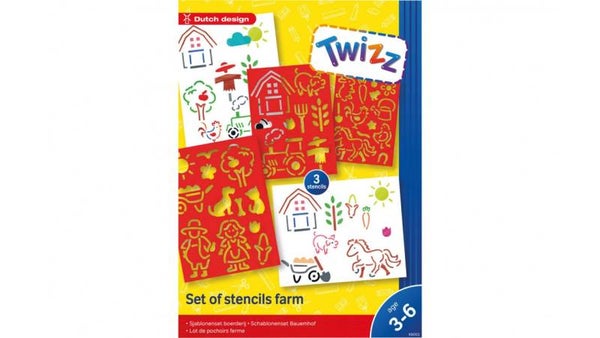 Twizz Sjablonenset Boerderij