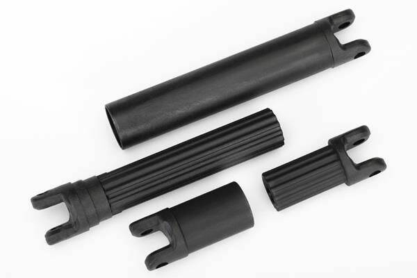 Half shafts, center (internal splined (2)/ external splined (2)) (plastic parts)
