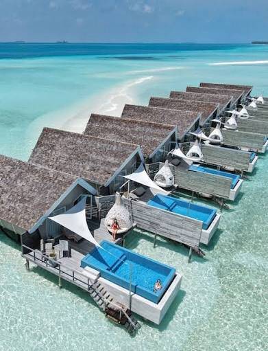 Watervilla's met eigen infinity pool