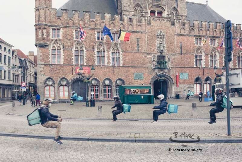 wat als er geen delive-aways of take-roos in Brugge zouden rondrijden? 5817