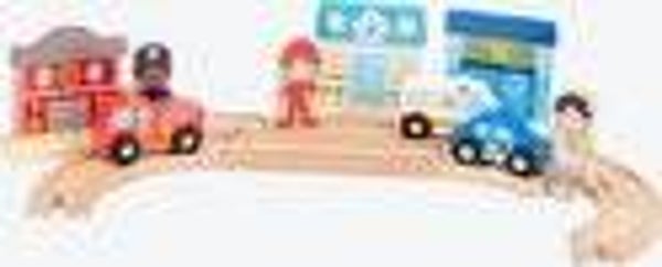 Mini Matters Houten Autobaan | 21 Delig Houten Set | Houten Speelgoed