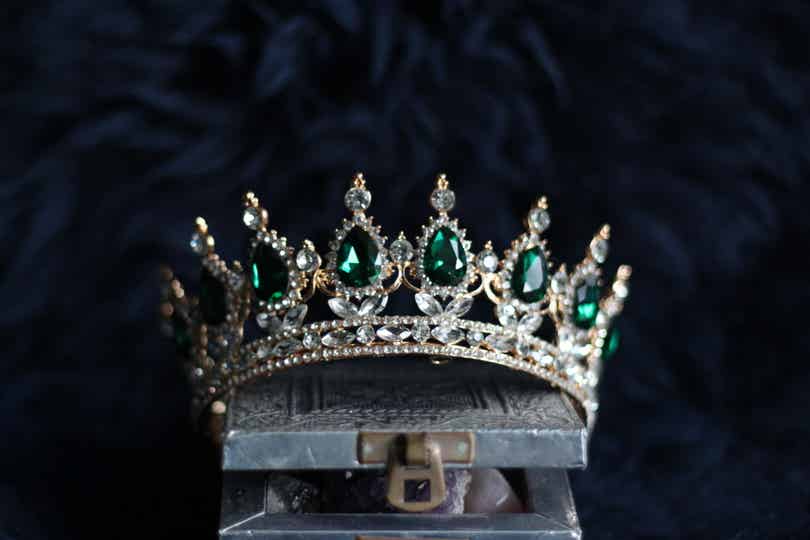 Royalty groen - Ronde kroon