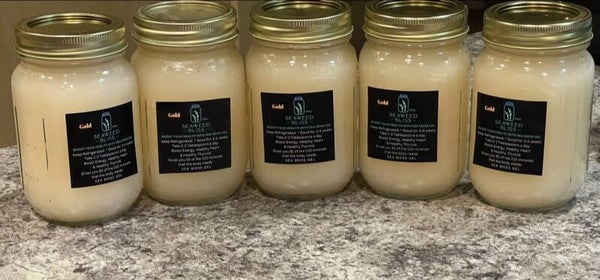 Gold / Gold Irish Moss Gel