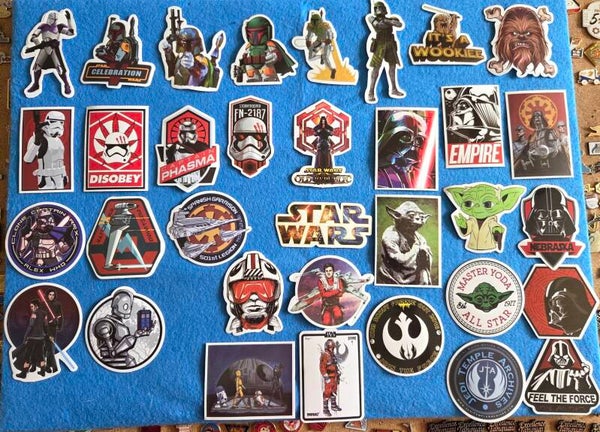 Autocollants STARWARS (2)