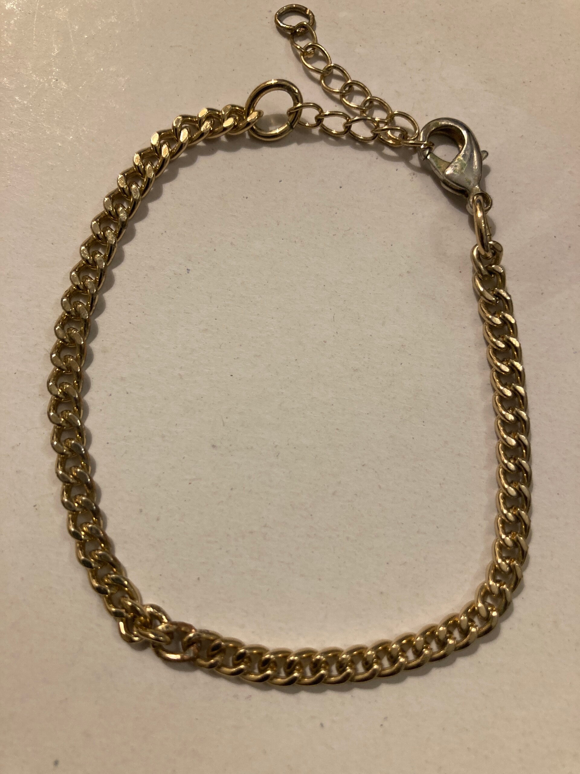 BRACELET Gold Plated Chain Bracelet