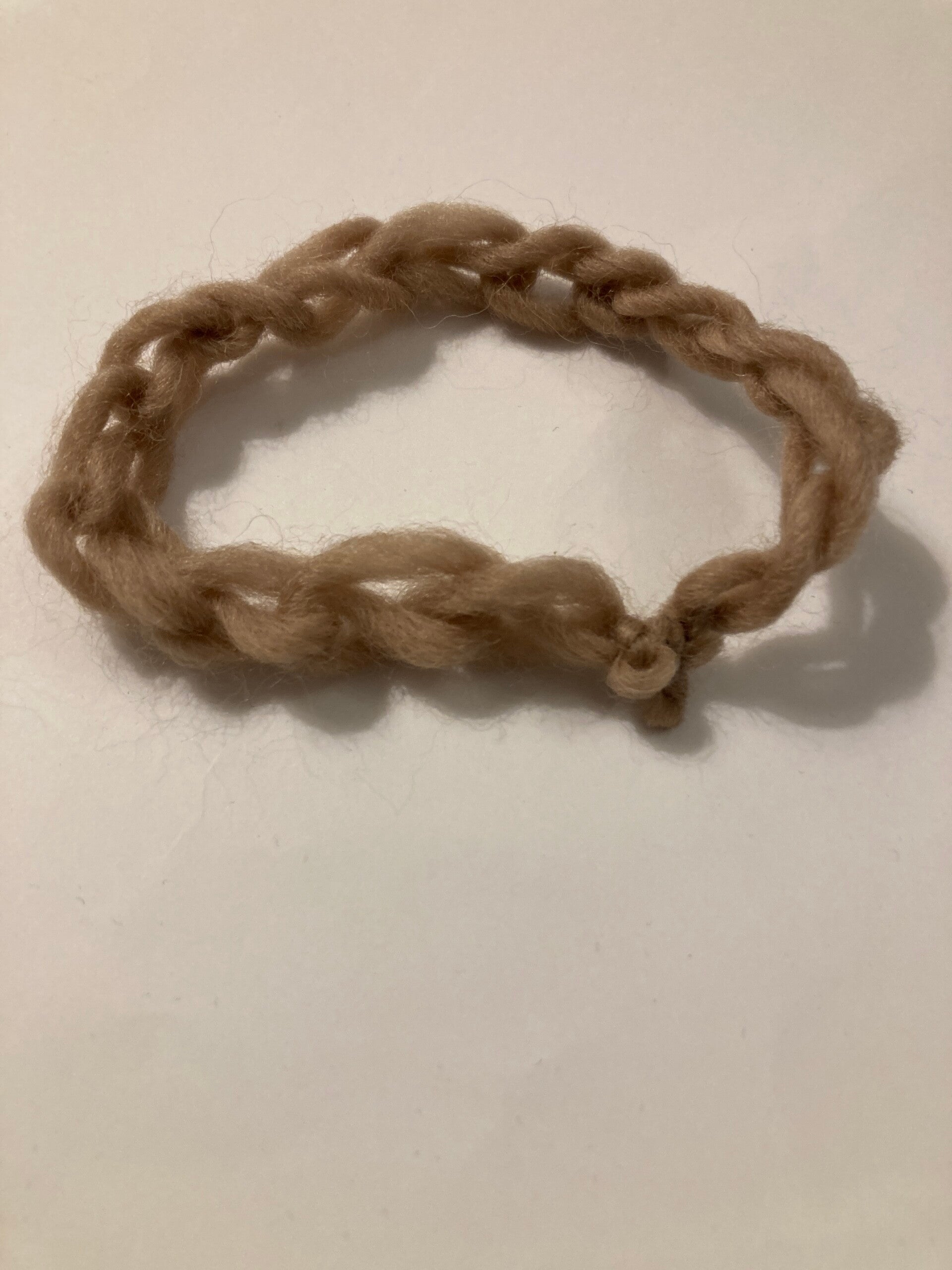 BRACELET Finger Crochet Unknown Chunky Yarn
