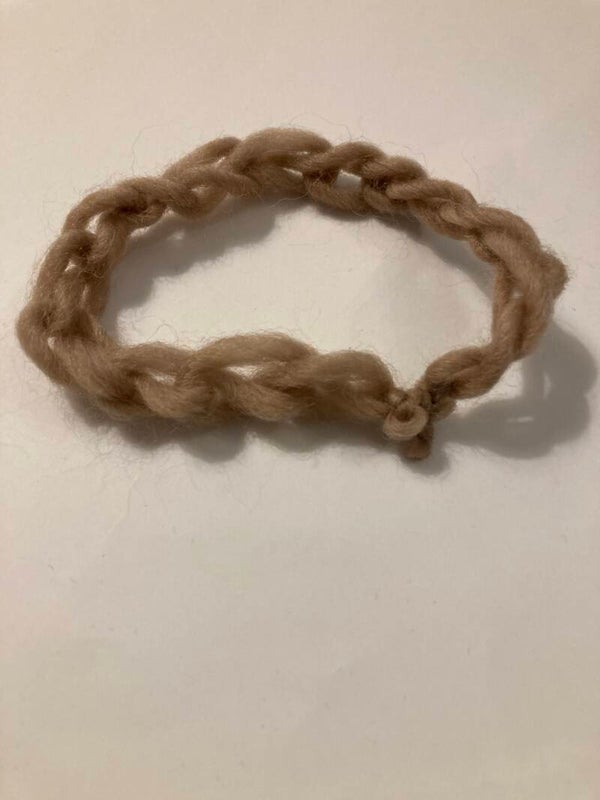 BRACELET Finger Crochet Unknown Chunky Yarn