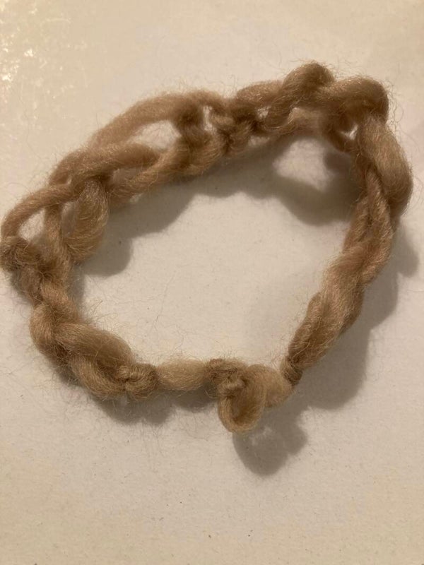 BRACELET Finger Crochet Bracelets Tauoe Unknown Chunky Yarn