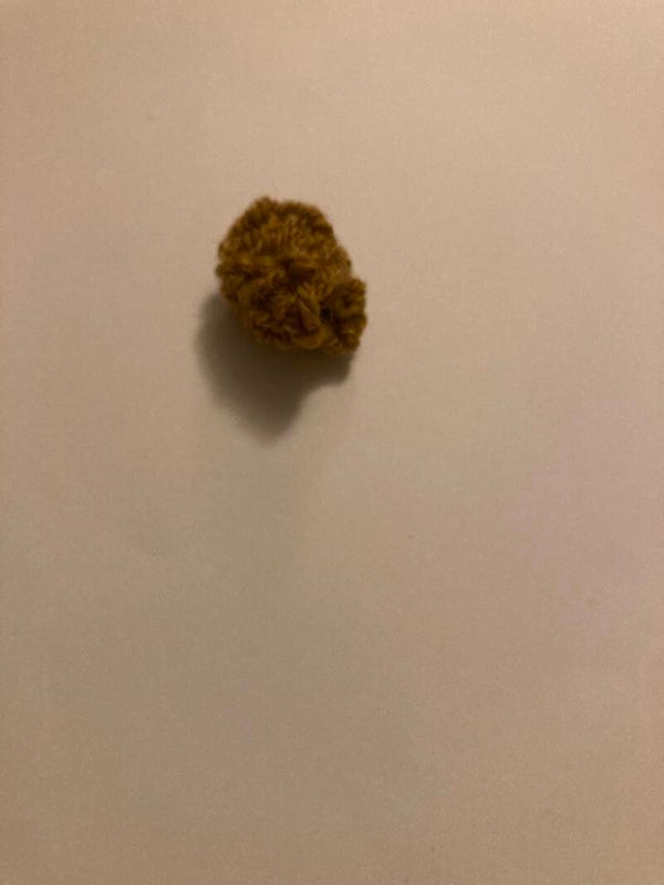 RING Moss Stitch Knitted Ring Recycled Acrylic Yarn