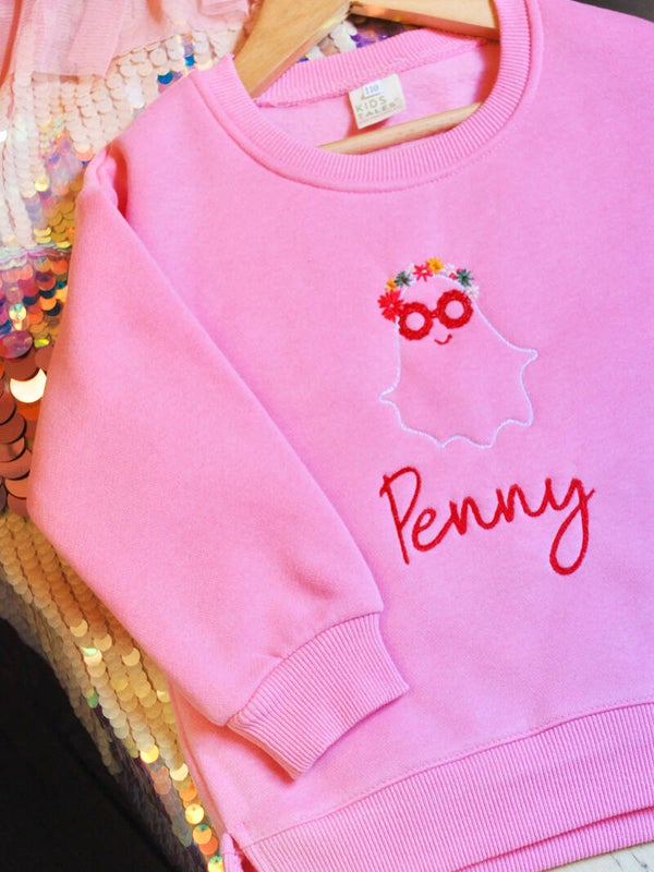 Love Penny & Co X Sew Lush Groovy Ghost Sweatshirt