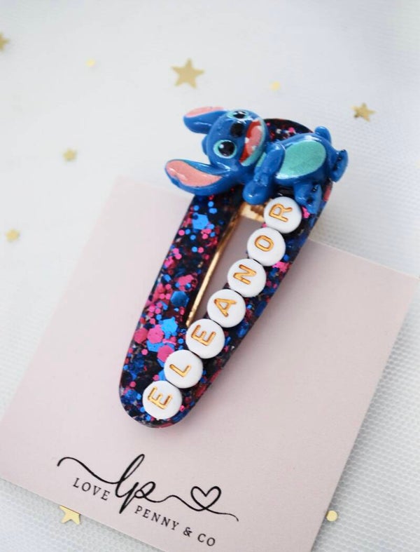 Handmade Personalised Stitch Clip
