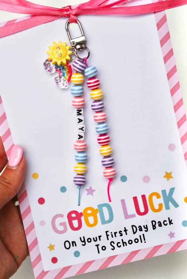 Back To School Bag Charm & Bracelet Making Set