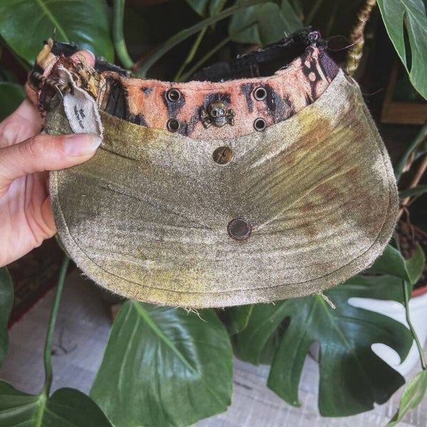 Visor Cap x dirtty punk x used look x