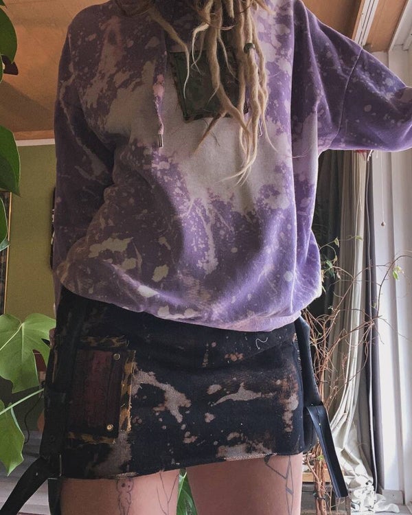 hoodie x insect core x acid
