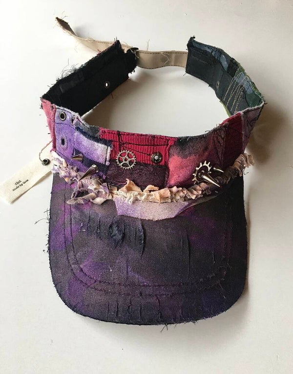 reworked Visor Cap x [used look] x pink love x