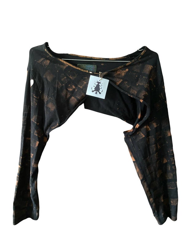 handmade x acid bleached x longsleeve