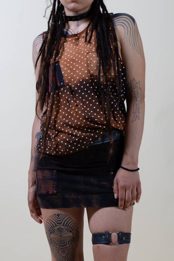 eat the rich x skirt x acid