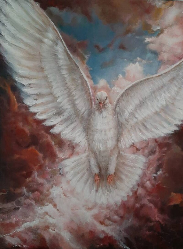 Metal Deco 'Open hemel'