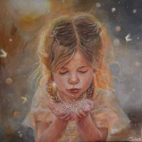 Canvas 'Verwondering'