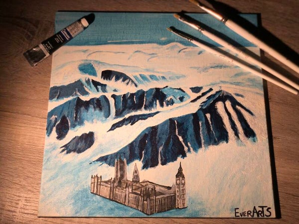 Big ben in the mountains