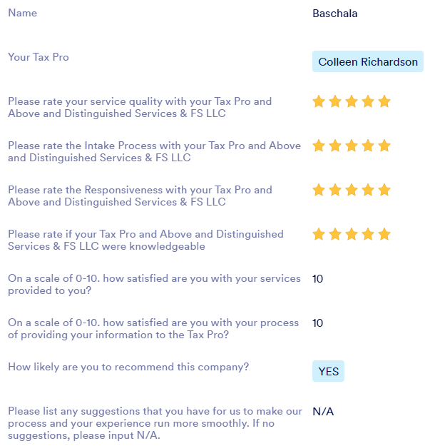 Tax Preparation Services in Columbus, GA | Above and Distinguished ...