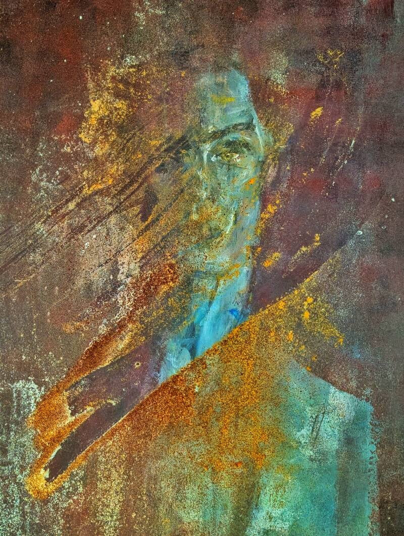 "sans titre" 80x60cm 