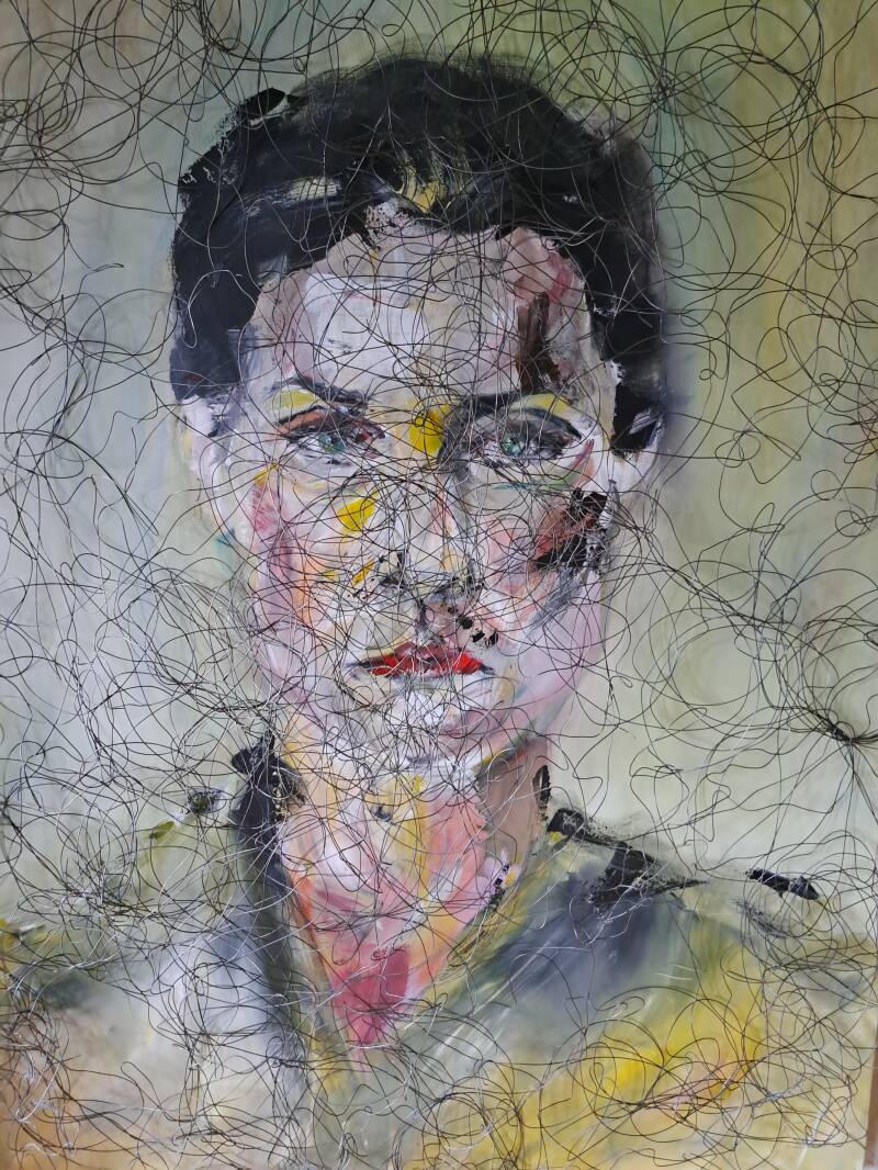 Peinture relief 3 (150x120 cm)