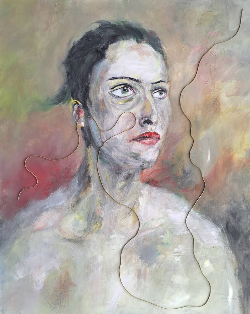 Portrait relief 5 (150x120 cm)