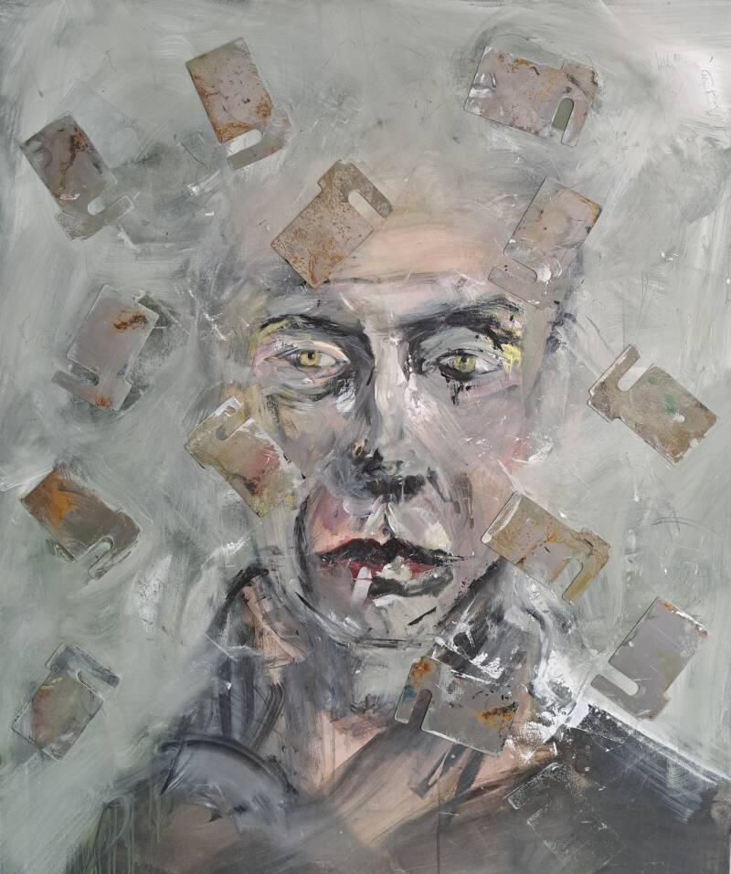 "sans titre"( 150x120 cm)